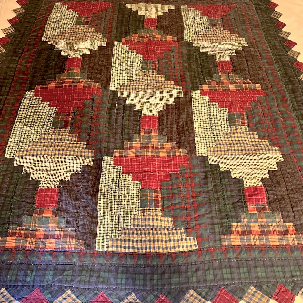 Quilt, vintage handmade Patchwork